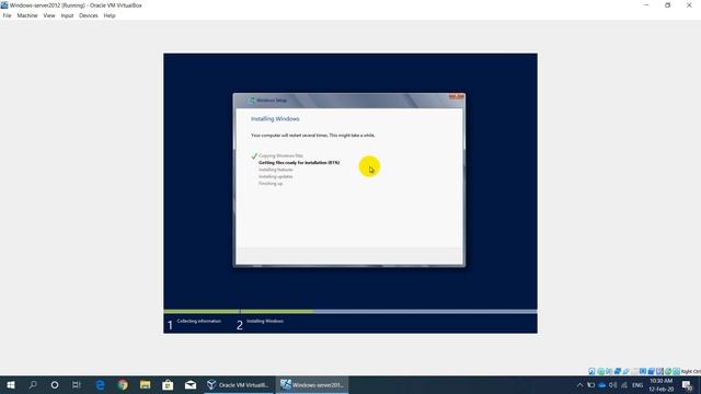 Install windows server 2012 by Lecturer KIM NO @RUPP смотреть онлайн