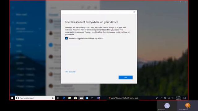 Using Windows Mail with Exchange Online смотреть онлайн