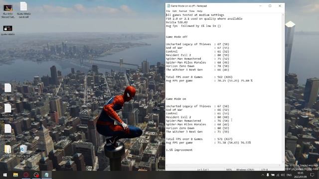 Game Mode On vs Off | Windows 10 #gamemode #gtx1650 #performance смотреть онлайн