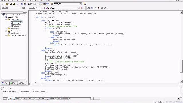 visual c++ tutorial drawing shapes in visual C++ vc++6 0 смотреть онлайн
