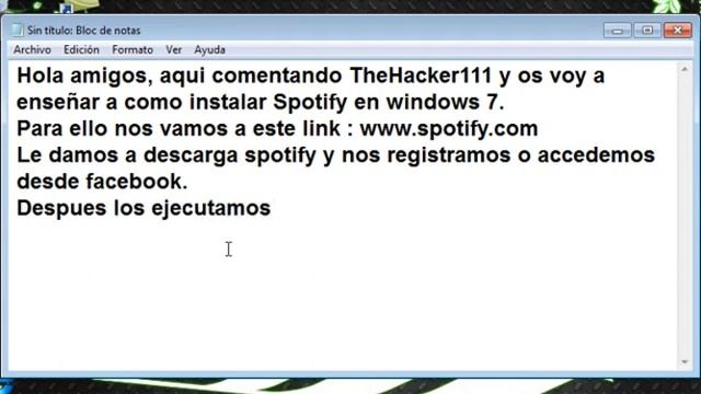 Como instalar Spotify en Windows 7 смотреть онлайн