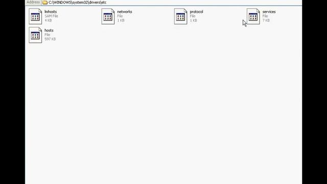 Find The Hosts File in Windows XP смотреть онлайн
