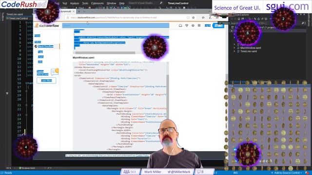 CodeRushed e98: Building a TimeLine control in WPF. смотреть онлайн