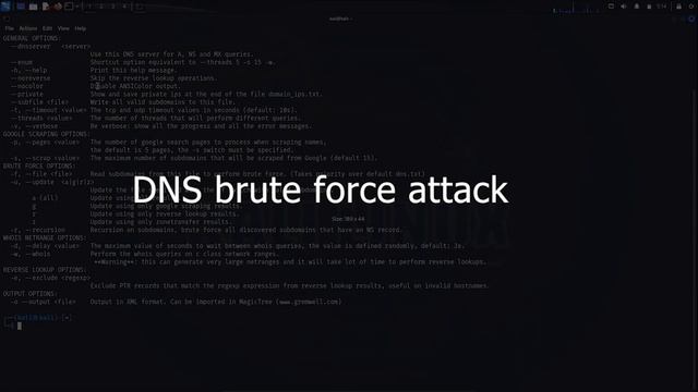 Advance Information Gathering Tools | DNSenum | Kali-linux смотреть онлайн