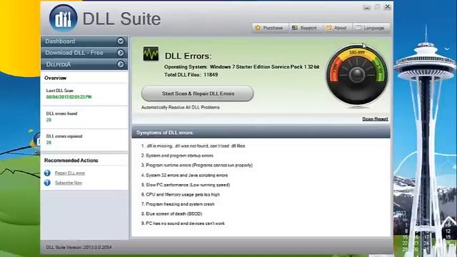 Tutorial Reparar Descargar y Corregir errores Dll en windows 7, 8, 8.1 y 10 con DLLSuite Setup 2014 смотреть онлайн