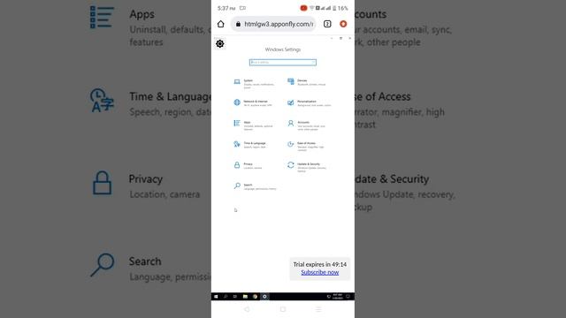 How to run Windows on Android using apponfly смотреть онлайн
