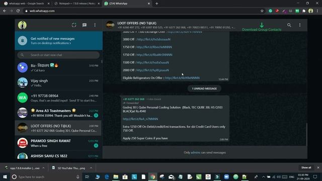 How to Extract Contact Numbers from WhatsApp Group? | WhatsApp Marketing | Srinjoy Dutta смотреть онлайн
