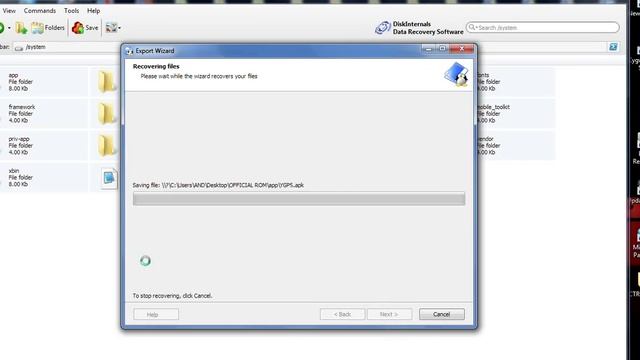 Extract system.img By DiskInternals Linux Reader смотреть онлайн