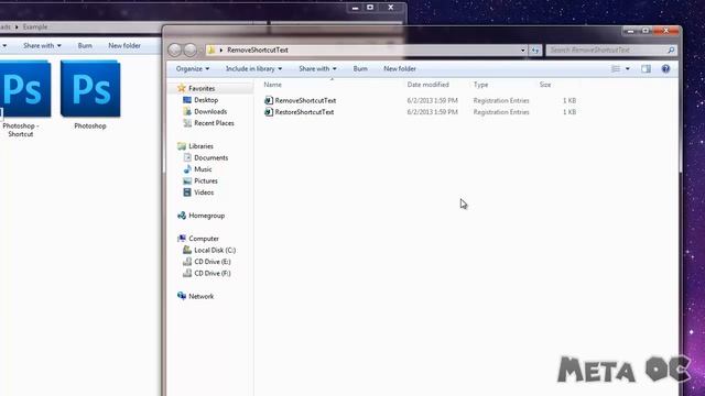 Remove "Shortcut" Text From Icons In Windows 7 смотреть онлайн