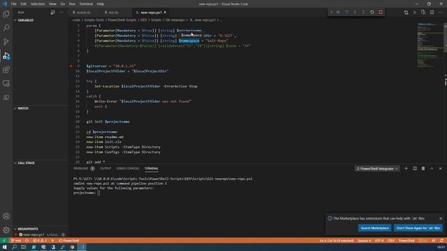PowerShell S1E23 (Gitlab project creation) смотреть онлайн