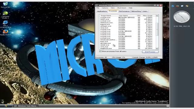 Windows Longhorn Build 4053 - BSOD смотреть онлайн