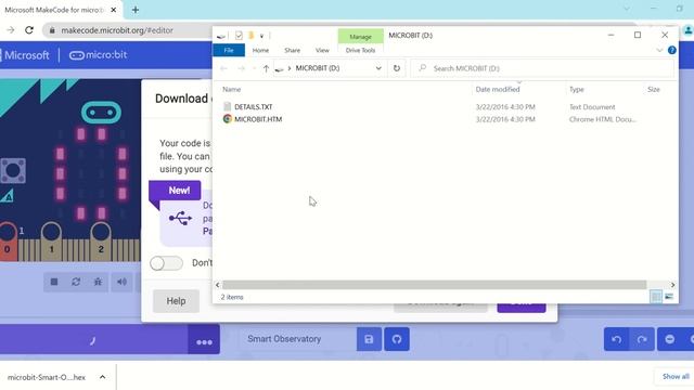 Beginner's Guide - How to download MakeCode program to micro: bit (Windows version) смотреть онлайн