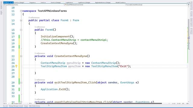 How to Use Context Menu Strip in Windows Forms C# | ContextMenuStrip Example смотреть онлайн