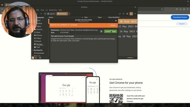 Installing Google Chrome on Linux Mint смотреть онлайн