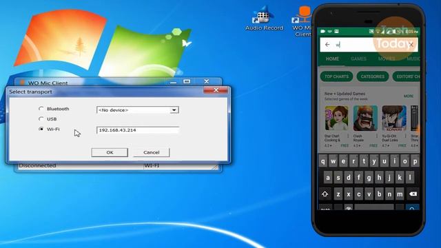 How to Set Up Wo Mic Wifi use your mobile as mic for computer | Hindi | TechToday смотреть онлайн