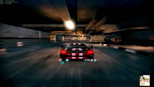 (GAMEPLAY) Split Second Velocity: wao! cuantas explociones!!!! смотреть онлайн