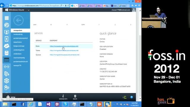 Saranya Sriram - Creating Data as a Service & Search on Windows Azure смотреть онлайн