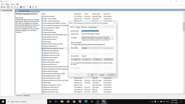 Fix Error Dell Update Tool Error The Dell Client Management Service Is Disabled смотреть онлайн