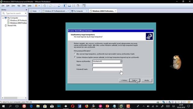 Installing Windows 2000 and upgrading to Windows XP RC2 (codename Whistler) смотреть онлайн