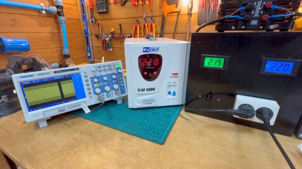 Обзор релейного стабилизатора RUCELF СтАР - 5000.