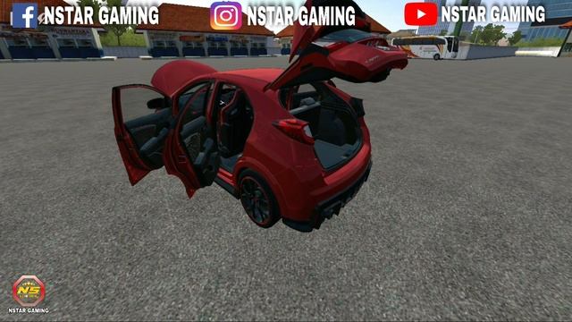🔴 HONDA CIVIL TYPE-R 2015 CAR BISSID 🔴 Download Now | Bus Simulator Indonesia смотреть онлайн