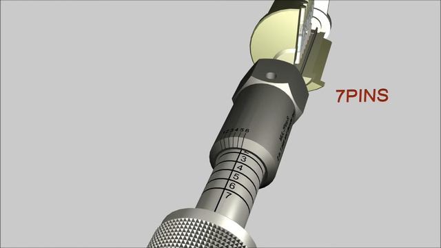 7 Pin Multilock Pick And Decoder Tool (Operation View).wmv смотреть онлайн