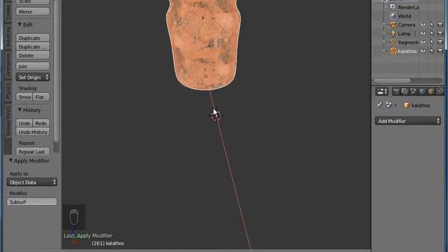 Anastilosis virtual de cerámicas arqueológicas en Blender. Parte II. смотреть онлайн