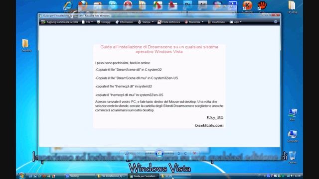 Dreamscene, come installarlo su qualsiasi edizione di Windows Vista смотреть онлайн
