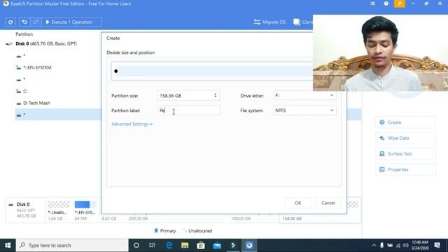How to partition hard drives on windows 10 | Create Hard disk partition (complete tutorial) смотреть онлайн