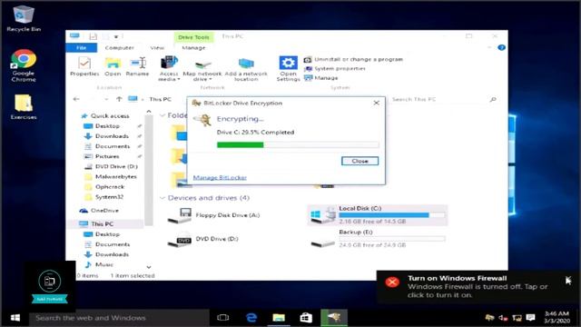 How to Enable Bitlocker ? | In Windows | Live Implementation смотреть онлайн