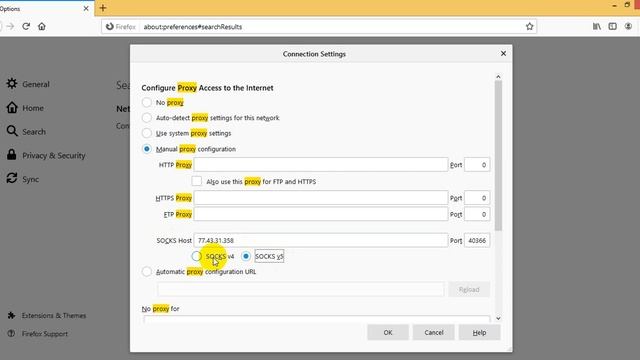 How to Setup Socks 5 in Firefox Browser смотреть онлайн