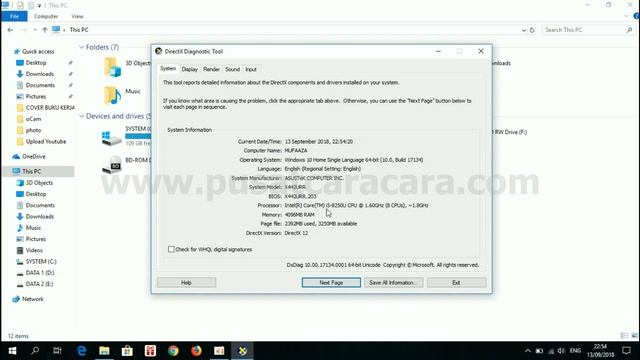 Cara Mengetahui Spek Komputer atau Laptop смотреть онлайн