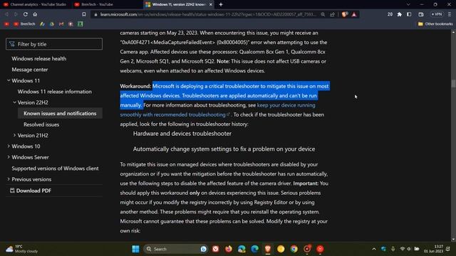 Built-in cameras might not work properly on ARM-based Windows 11 and 10 devices (Workaround) смотреть онлайн