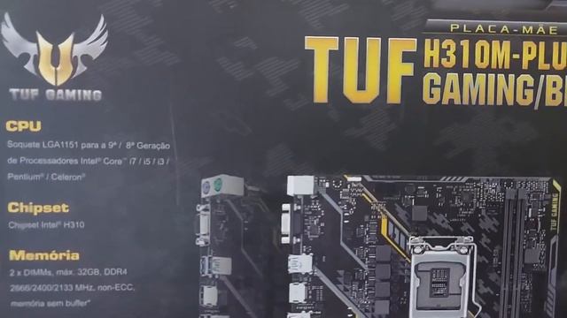 Atualizei - Review e Instalação | Asus - TUF H310M PLUS GAMING BR смотреть онлайн