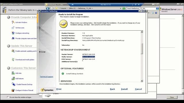 Part 3 - Adding Media Server to Symantec Veritas NETBACKUP смотреть онлайн