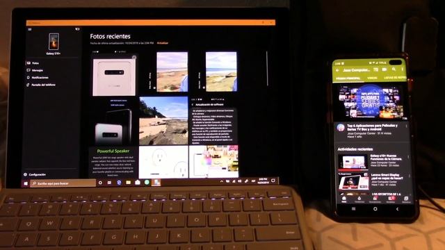 Conexión a Windows en Galaxy S10+/Note10 смотреть онлайн