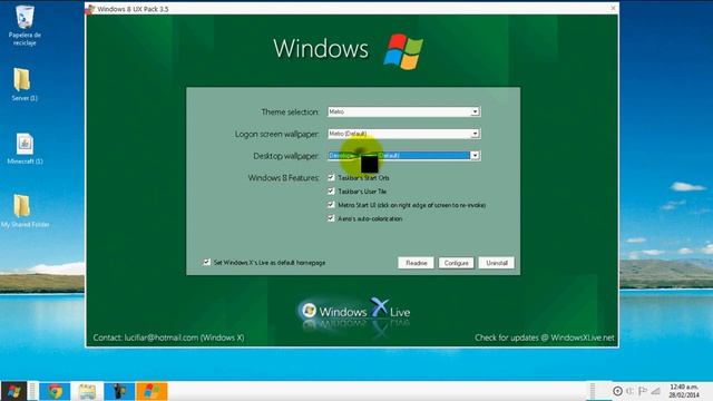 Como Descargar La Apariencia De WIndows 8 смотреть онлайн