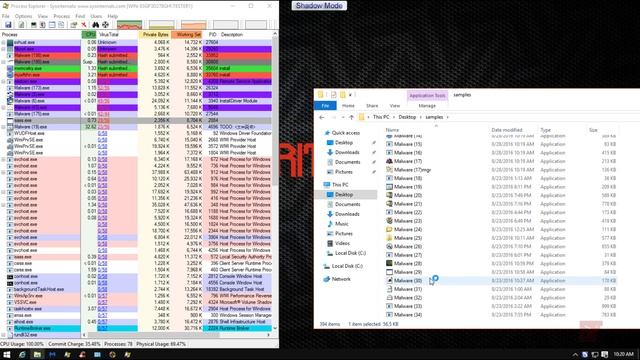 Shadow Defender vs Malware samples смотреть онлайн
