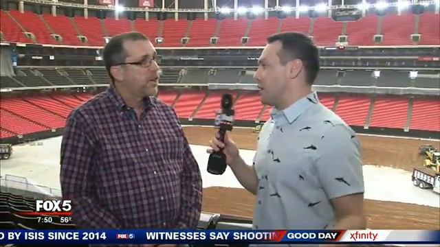 You can own a piece of the Georgia Dome смотреть онлайн
