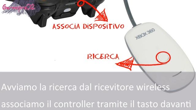 Xbox360 Controller Wireless - Installazione ricevitore смотреть онлайн