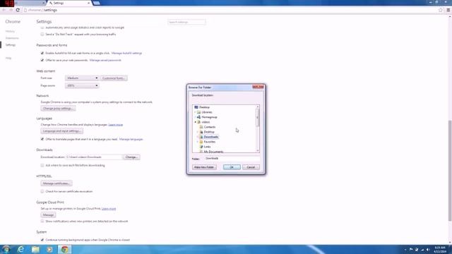 How to change the download location windows 7 with google chrome смотреть онлайн