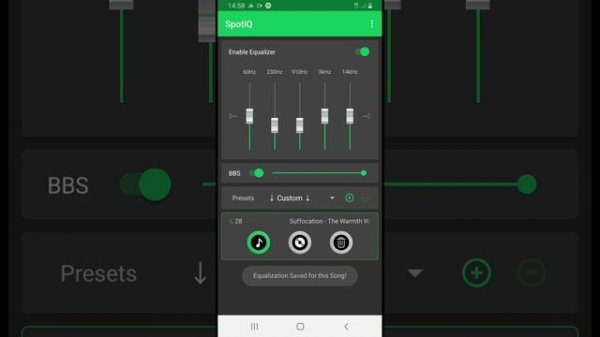 SpotiQ - Spotify Equalizer for Android