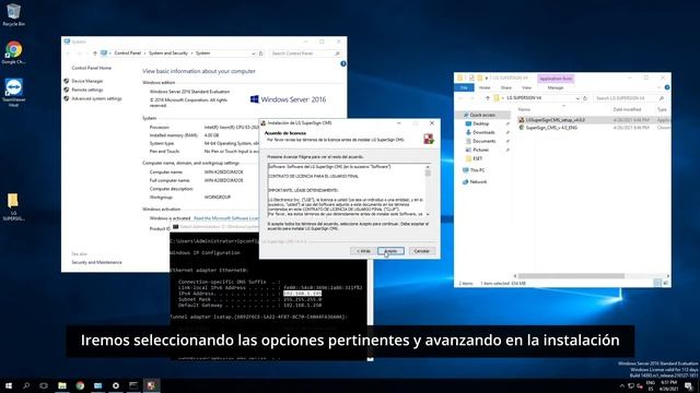 00 LG Supersign CMS - Instalación del servicio смотреть онлайн