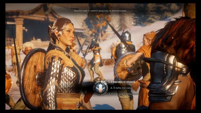 Dragon Age Inquisition speaking to Cullen #3 His speech -Romance ITA смотреть онлайн