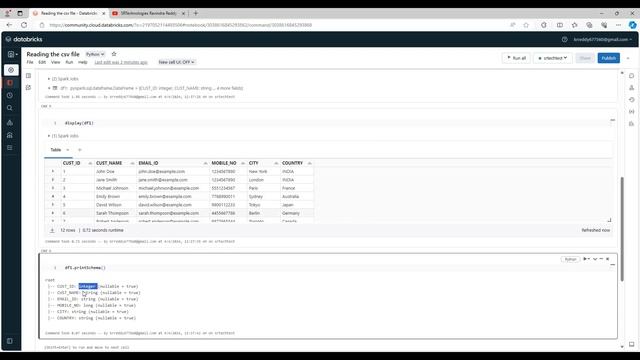 Mastering PySpark: How to Read CSV Files in Databricks Community Edition смотреть онлайн
