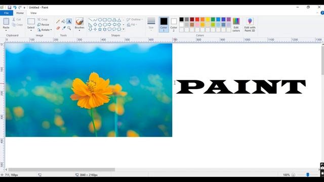How to set picture on text in MS Paint || Trick 4 || #mspaint #mspaintdrawing #mspainttutorial смотреть онлайн