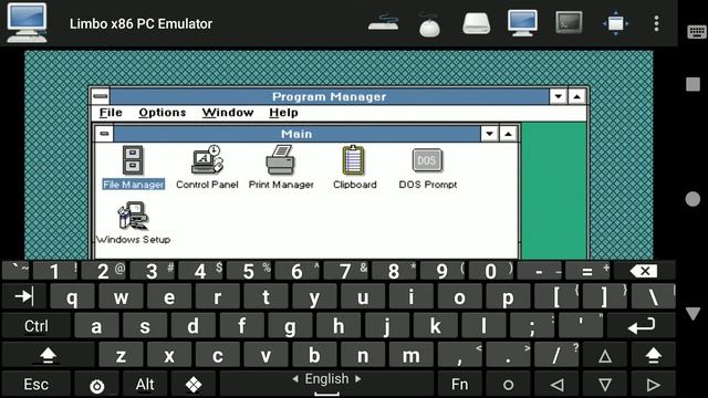 WINDOWS 3.0 FLOPPY DISK VERSION ON LIMBO EMULATOR ANDROID смотреть онлайн
