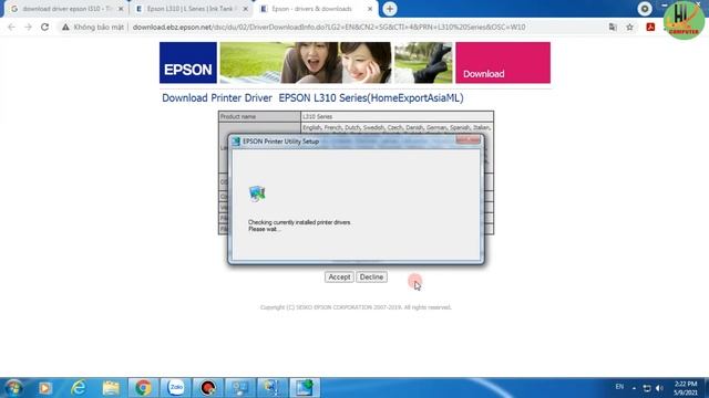 Hướng dẫn cài đặt driver máy in màu EPSON L310 cho windows 7 32BIT смотреть онлайн