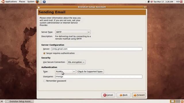 Setting Up Gmail With Evolution In Ubuntu смотреть онлайн