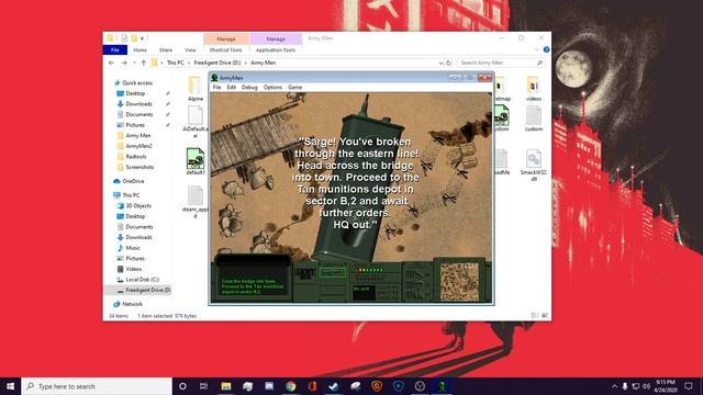 How to play Army Men 1 PC Windowed Mode tutorial смотреть онлайн